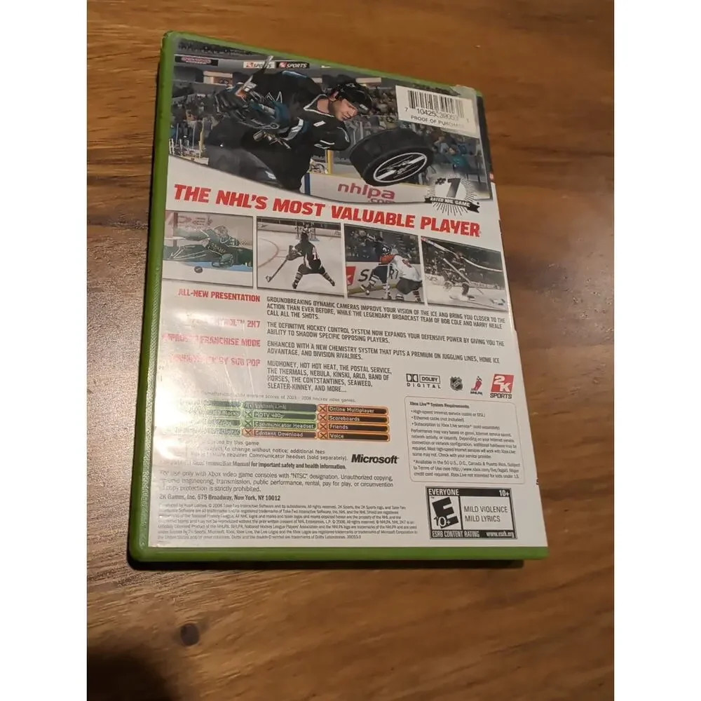 Other nhl 2k7